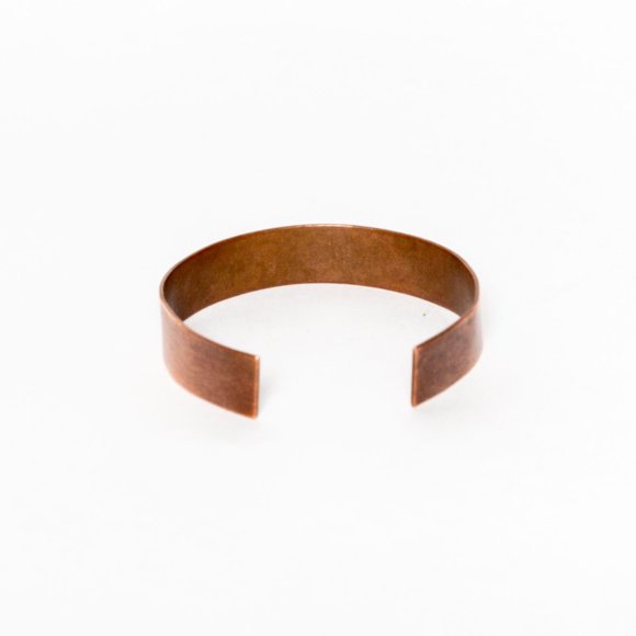 Copper Starry Eyed Stamped Bracelet - Picture 4 of 8